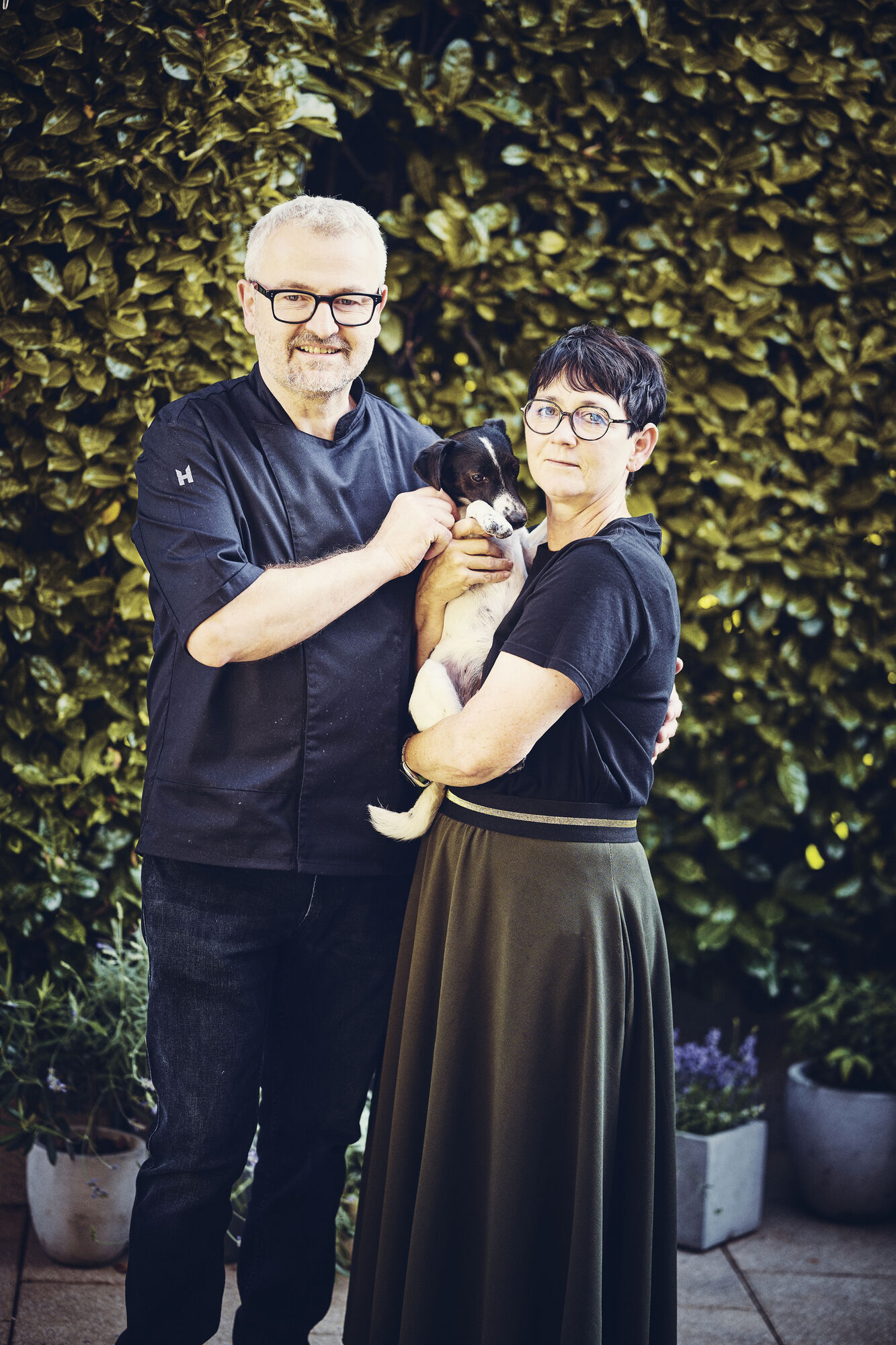 Melanie und Mathias Luiz mit Lotti